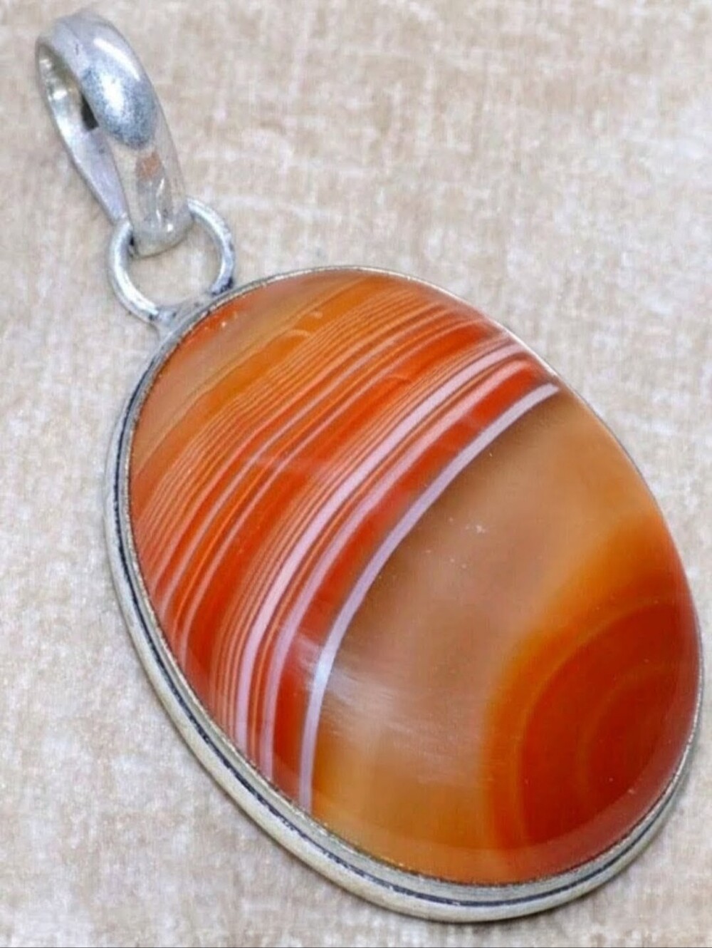 Sardonyx Gemstone Jewelry 925 Sterling Silver Handmade Pendant Necklace